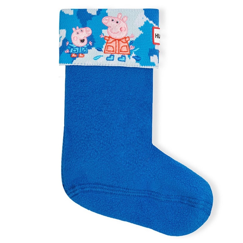 Hunter Kids Blue Stocking with Peppa Pig Design